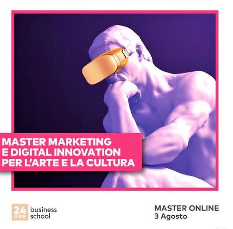 Master Marketing e Digital Innovation per Arte e Cultura